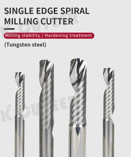 High-Performance HRC50 Carbide Milling Cutter for CNC Applications